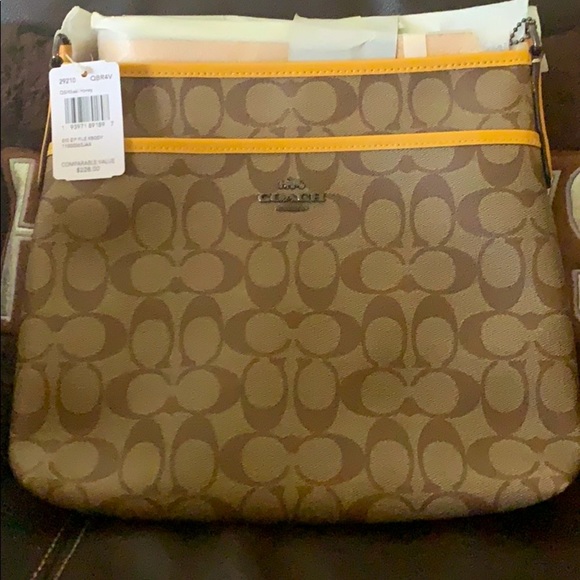Coach Handbags - Coach Crossbody Signature Canvas